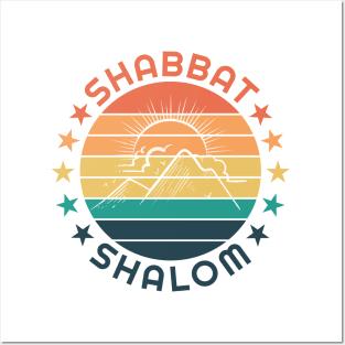 Shabbat Shalom Posters and Art